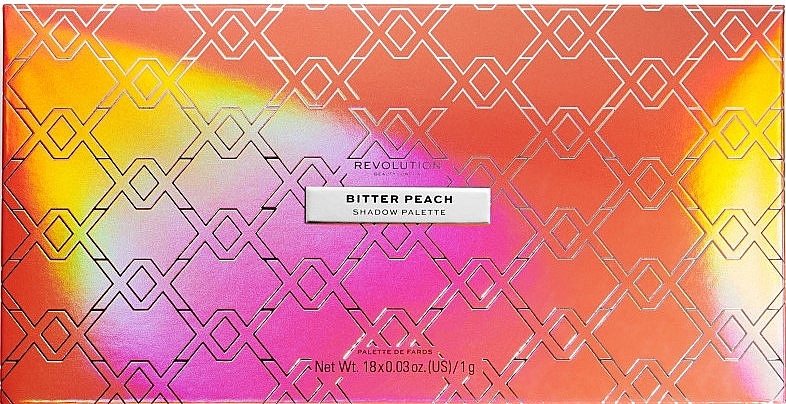 Paletka cieni do powiek - XX Revolution Luxx Bitter Peach Shadow Palette — Zdjęcie N2