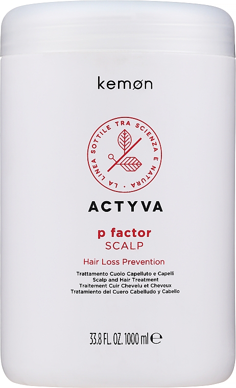 Preparat do skóry głowy przeciw wypadaniu włosów - Kemon Actyva P Factor Scalp — Zdjęcie N3