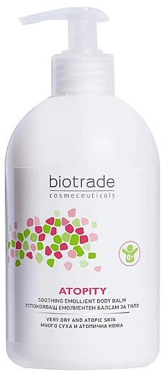Kojący balsam do ciała dla skóry bardzo suchej, wrażliwej i atopowej - Biotrade Atopity Soothing Emollient Body Balm — Zdjęcie N1