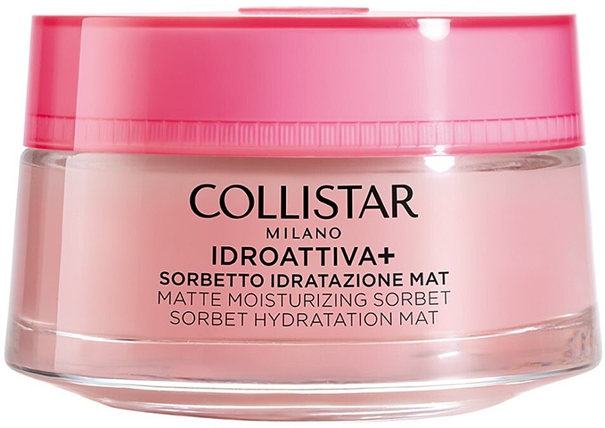 Matujący krem-sorbet do skóry mieszanej i tłustej - Collistar Idroattiva+ Matte Moisturising Sorbet — Zdjęcie N1