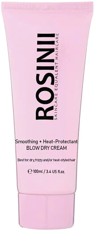 Krem termoochronny do włosów - Rosinii Smoothing + Heat Protectant Blow Dry Cream — Zdjęcie N1