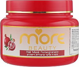 Maska do włosów z ekstraktem z granatu - More Beauty Hair Mask Pomegranate — Zdjęcie N1