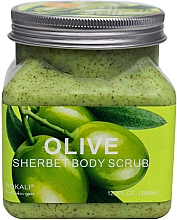Oliwkowy peeling do ciała - Wokali Sherbet Body Scrub Olive — Zdjęcie N1