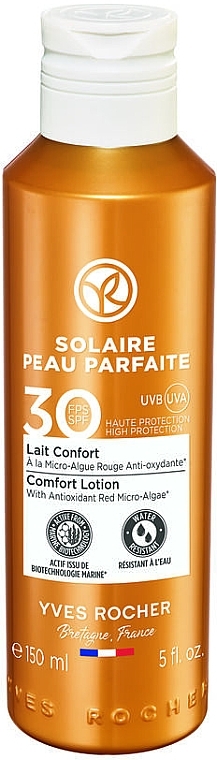 Balsam przeciwsłoneczny - Yves Rocher Comfort Lotion Spf 30 UVB/UVA — Zdjęcie N1