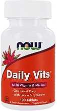 Podstawowy kompleks witaminowo-mineralny - Now Foods Daily Vits — Zdjęcie N4
