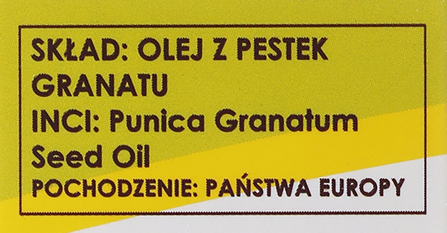 Naturalny olej z pestek granatu - Etja — Zdjęcie N4