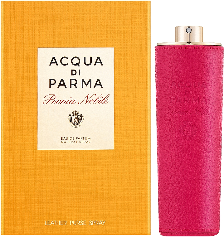 Acqua Di Parma Peonia Nobile Leather Purse Spray - Woda perfumowana — Zdjęcie N2