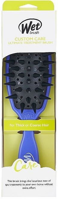 Grzebień do grubych włosów - Wet Brush Custum Care Ultimate Treatment Brush For Thik Or Coarse Hair — Zdjęcie N3