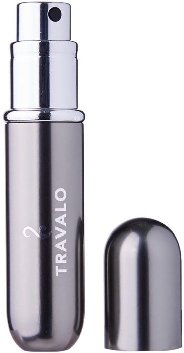 Napełnialny flakon z atomizerem - Travalo Classic HD Easy Fill Perfume Spray Titanium — Zdjęcie N1
