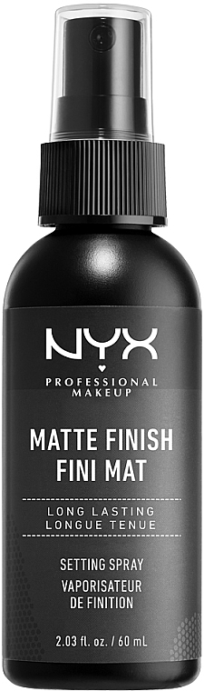 Utrwalacz makijażu z matowym wykończeniem - NYX Professional Makeup Matte Finish Long Lasting Setting Spray