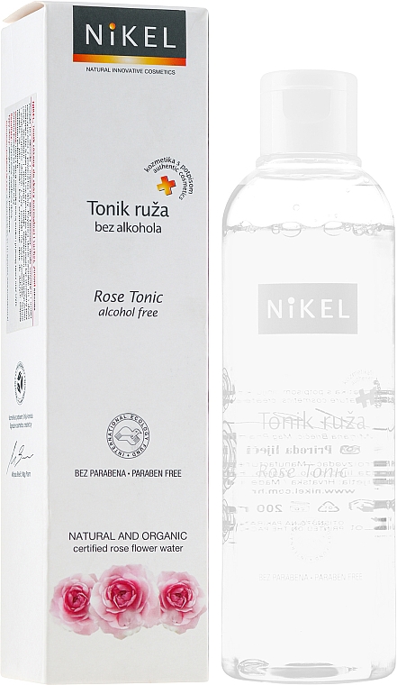 Różany tonik do skóry normalnej i suchej - Nikel Rose Tonic — Zdjęcie N1