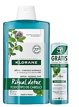 Kup Zestaw - Klorane Ritual Detox Set (shm/400ml + dry/shm/50ml)