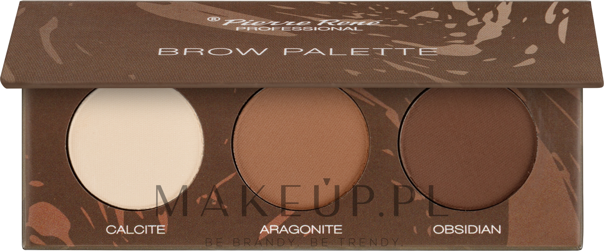 Paletka do brwi - Pierre Rene Professional Brow Palette — Zdjęcie 03 - Brunette