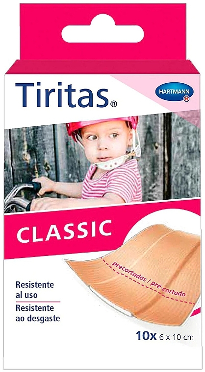 Plaster medyczny, 6 x 10 cm - Hartmann Tiritas Classic — Zdjęcie N2