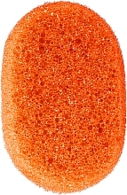 Gąbka do masażu ciała Antystresowa, pomarańczowa - Sanel Antystress — Zdjęcie N1