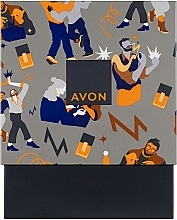 Avon Black Suede Aftershave Gift Set - Zestaw (edt 75 ml + deo 50 ml + show/gel 250 ml) — Zdjęcie N1