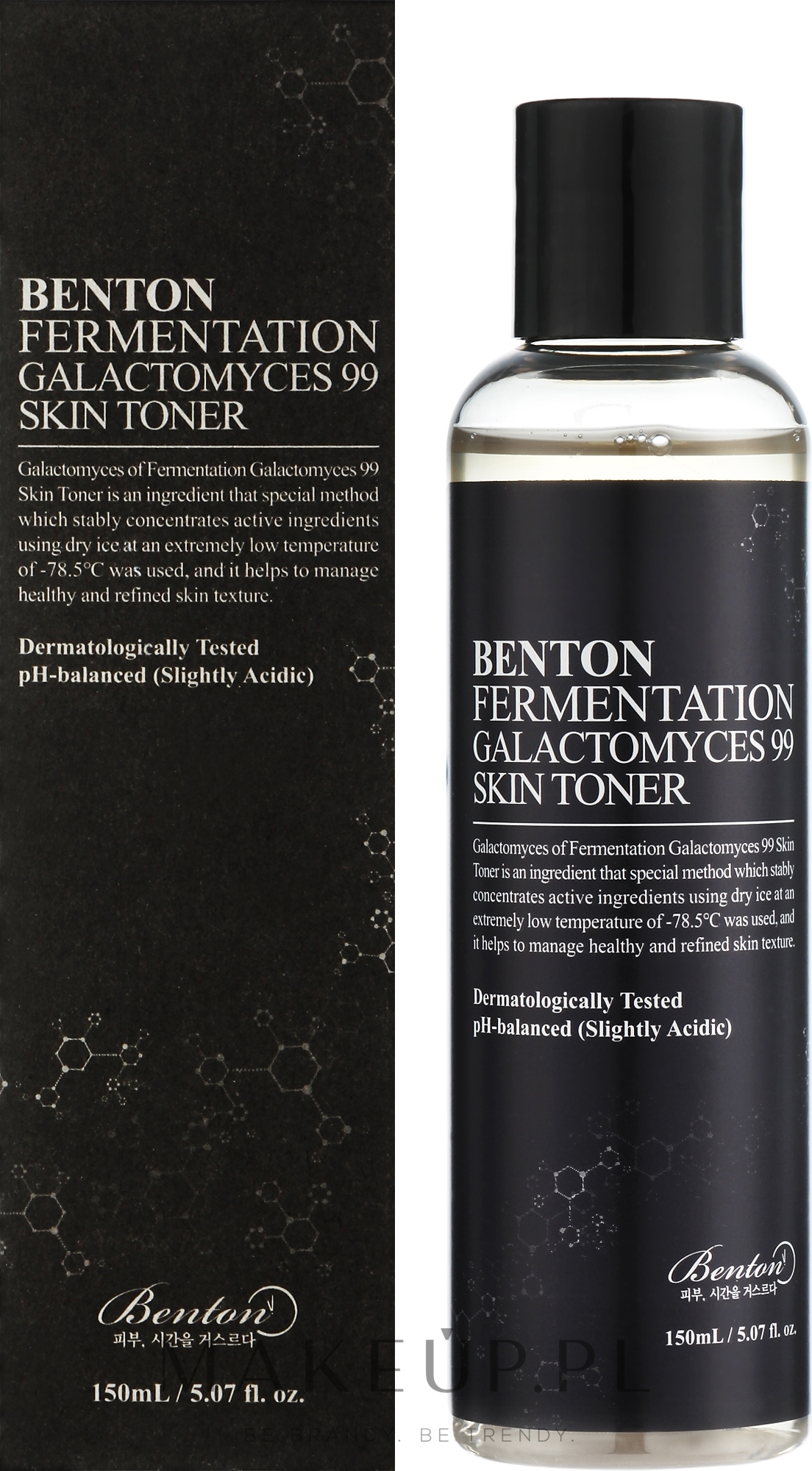 Sfermentowany tonik z galactomycetes 99% - Benton Fermentation Galactomyces 99 Skin Toner — Zdjęcie 150 ml