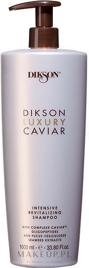 Rewitalizujący szampon do włosów - Dikson Luxury Caviar Revitalizing Shampoo — Zdjęcie 1000 ml