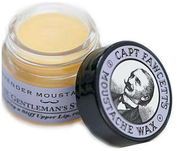 Zestaw do makijażu - Captain Fawcett Moustache Wax & Folding Pocket Moustache Comb (CF.87T) (wax/15ml + comb/1pcs) — Zdjęcie N2
