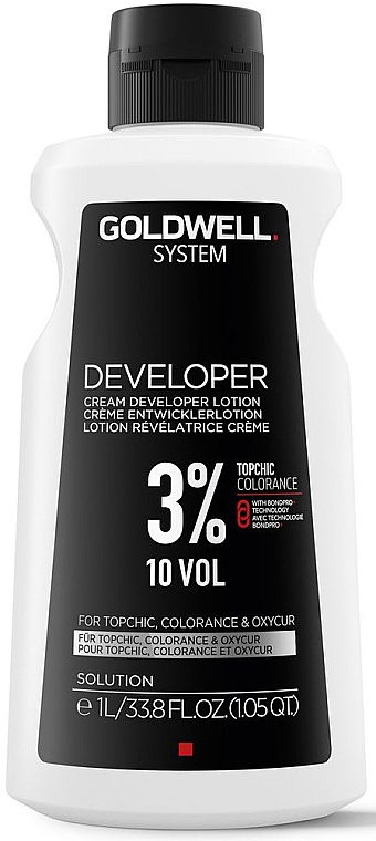 Utleniacz - Goldwell System Developer 3% 10 Vol — Zdjęcie N1