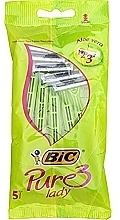 Maszynka do golenia Pure 3 Lady, 5 szt. - Bic — Zdjęcie N1