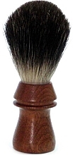 Pędzel do golenia, włosie borsuka, drzewo cedrowe - Golddachs Shaving Brush Pure Badger Cedar Wood — Zdjęcie N1