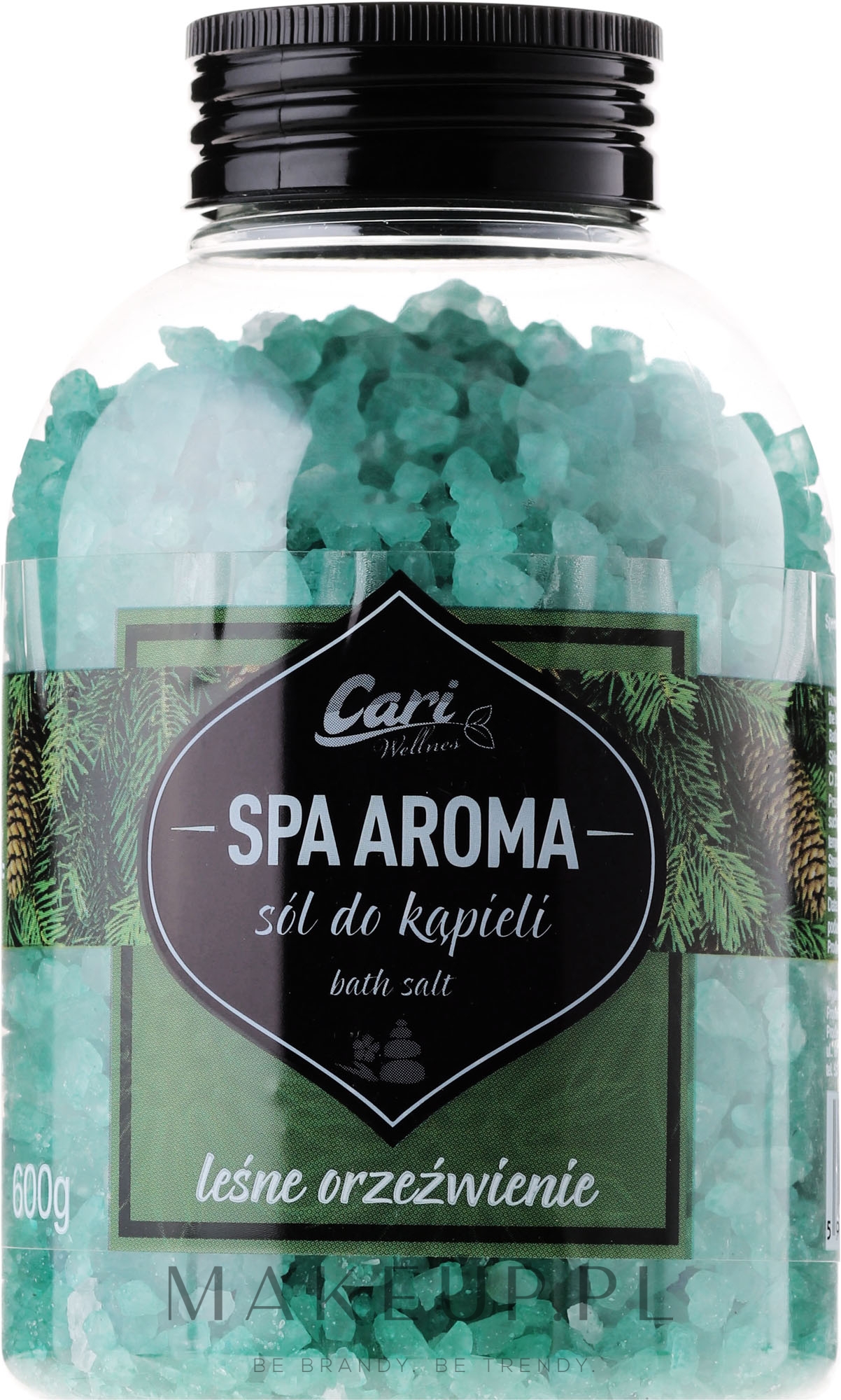 Sól do kąpieli Leśne orzeźwienie - Cari Spa Aroma — Zdjęcie 600 g