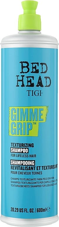 Szampon do włosów zwiększający objętość - Tigi Bed Head Gimme Grip Shampoo Texturizing — Zdjęcie N1