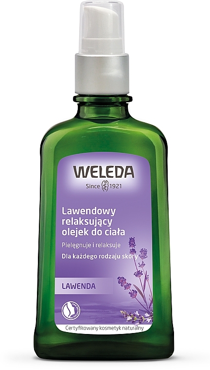 Lawendowy olejek relaksujący do ciała - Weleda Relaxing Lavender Body Oil — Zdjęcie N1