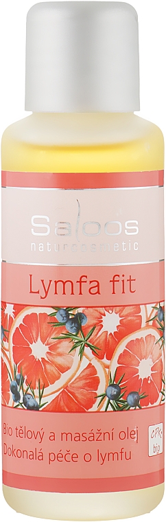 Olejek do masażu ciała Lympha-fit - Saloos — Zdjęcie N1
