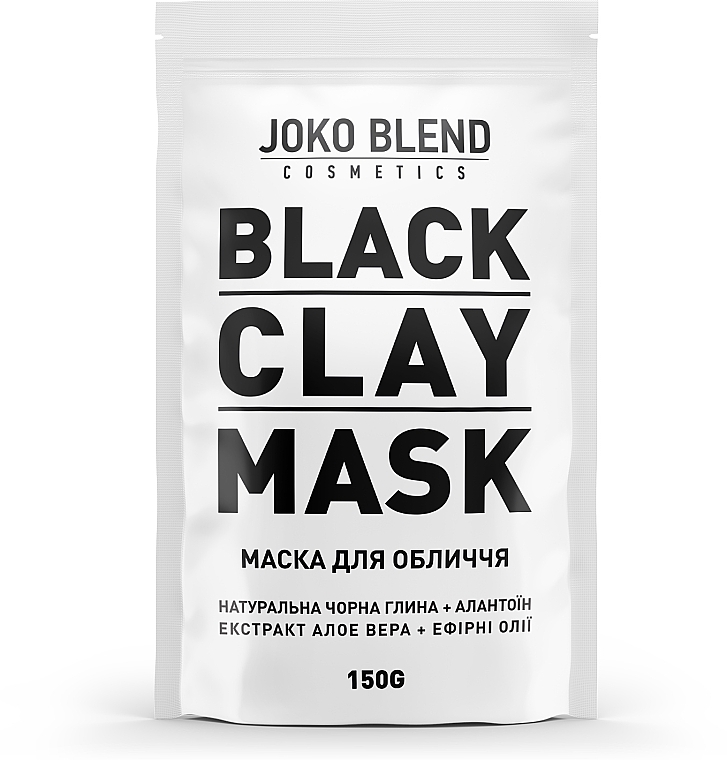 Maska z czarnej gliny - Joko Blend Black Clay Mask — Zdjęcie N3