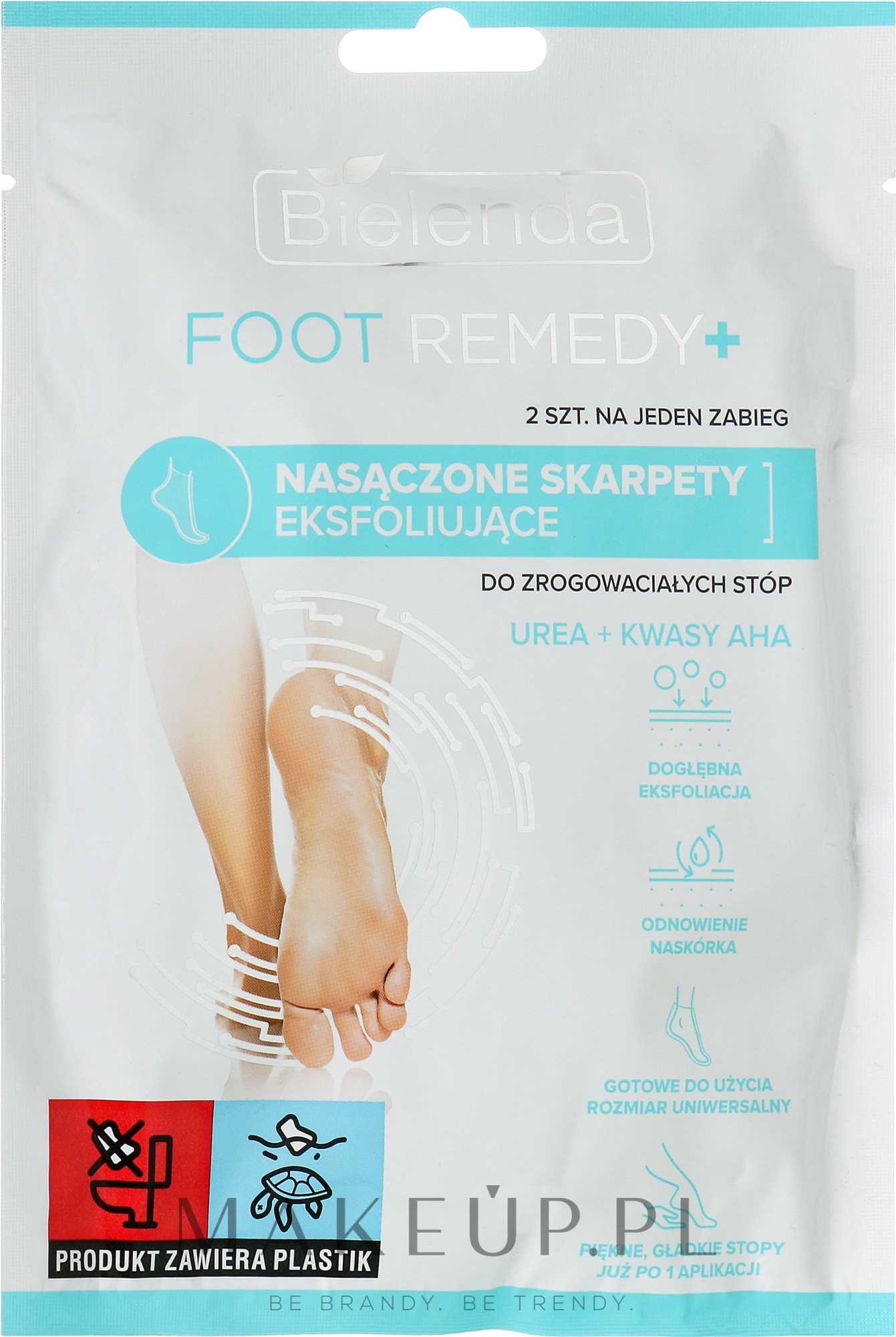 Peelingująca maska ​​do stóp - Bielenda Foot Remedy  — Zdjęcie 2 szt.