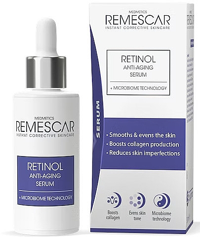 Serum przeciwstarzeniowe - Remescar Retinol Anti-Aging Serum — Zdjęcie N3