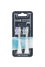 Główka szczoteczki sonicznej, średnia - Teesa Replacement Brush Heads  — Zdjęcie N2