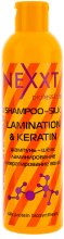 Kup Jedwabny szampon do włosów Laminowanie i keratyna - Nexxt Professional Silk Lamination & Keratin Shampoo