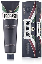 Krem do golenia z aloesem i witaminą E - Proraso Blue Line Shaving Cream Super Formula — Zdjęcie N1