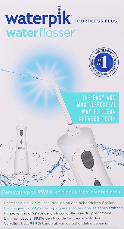 Irygator dentystyczny do jamy ustnej, WP-450EU - Waterpik Cordless Plus — Zdjęcie N1