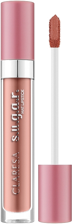 Matowa szminka w płynie - Claresa S.U.G.A.R. Mat Lipstick — Zdjęcie N1