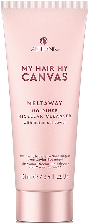 Szampon micelarny bez spłukiwania z ekstraktem z kawioru - Alterna My Hair My Canvas Meltaway No-Rinse Micellar Cleanser — Zdjęcie N1