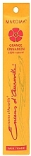 Kadzidełka Pomarańcza i cynamon - Maroma Encens d'Auroville Stick Incense Orange Cinnamon — Zdjęcie N1