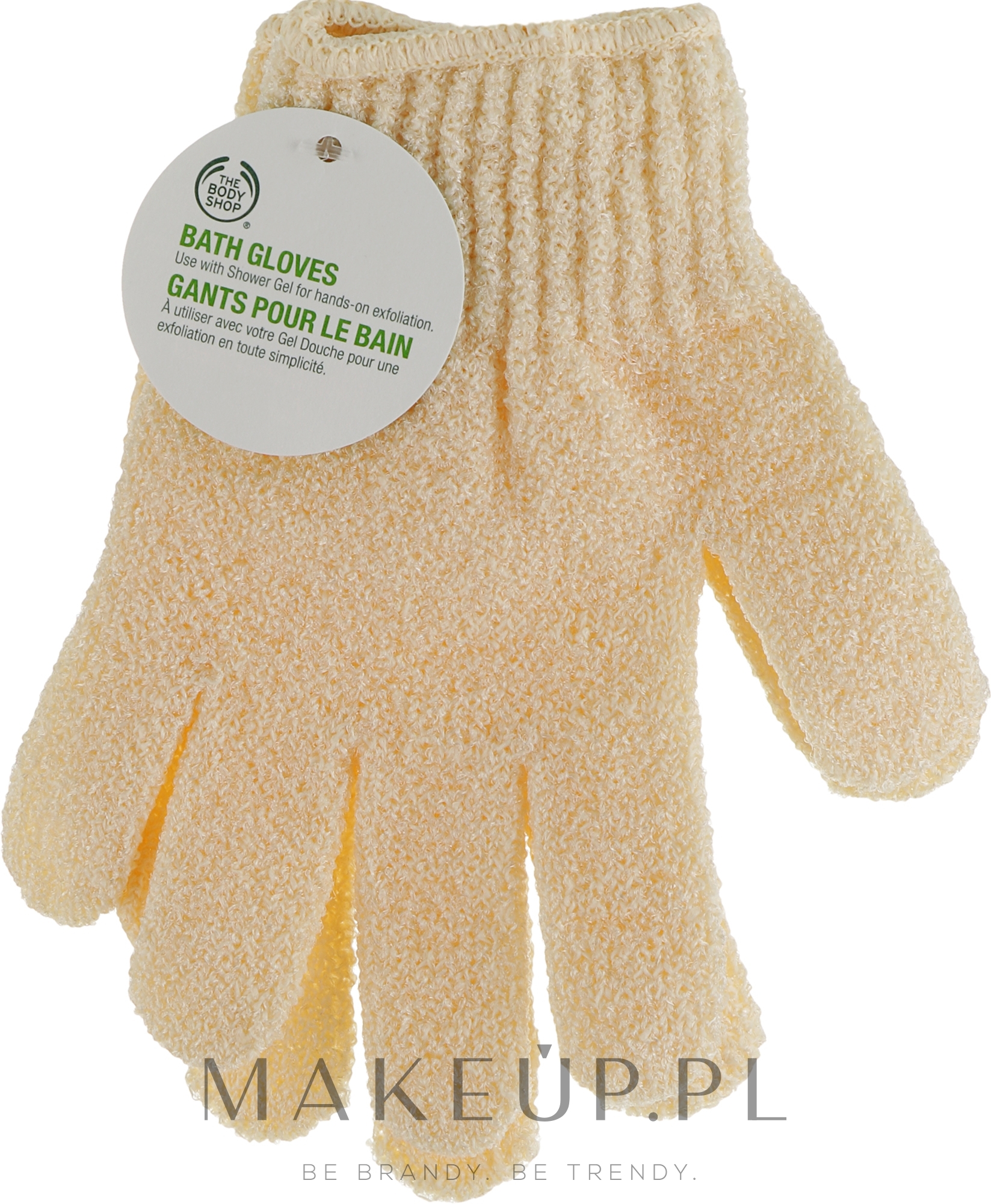 Złuszczające rękawiczki do kąpieli - The Body Shop Exfoliating Bath Gloves — Zdjęcie 2 szt.