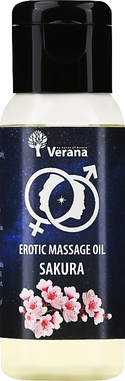Olejek do masażu erotycznego Sakura - Verana Erotic Massage Oil Sakura — Zdjęcie N1