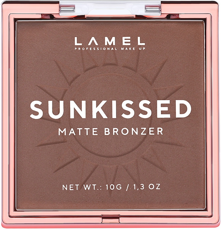 Bronzer do twarzy - LAMEL Make Up Sunkissed Matte Bronzer
