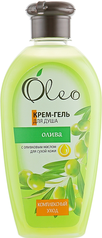 Kremowy żel pod prysznic z oliwką - Oleo