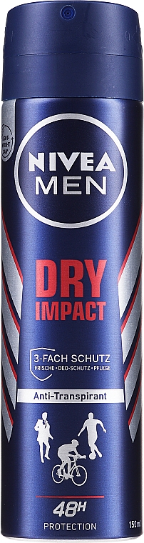 Antyperspirant w sprayu dla mężczyzn - NIVEA MEN Dry Impact Deo Spray — Zdjęcie N3