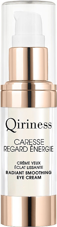 Krem wygładzający kontury oczu Energia i blask - Qiriness Caresse Regard Enegie Radiant Smoothing Eye Cream