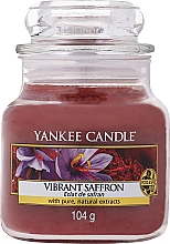 Świeca zapachowa w słoiku - Yankee Candle Vibrant Saffron — Zdjęcie N1