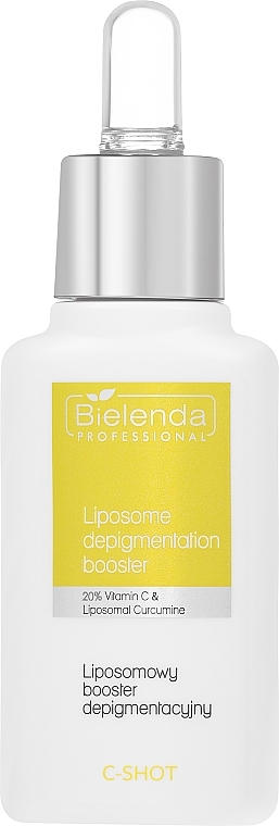 Liposomowy booster antypigmentacyjny - Bielenda Professional C-Shot 20% Vitamin C — Zdjęcie N1