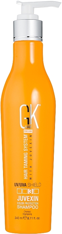 Szampon do włosów farbowanych - GKhair Juvexin Color Protection Shampoo — Zdjęcie N3