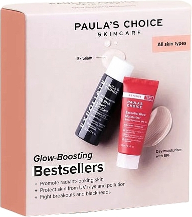 Zestaw - Paula's Choice Boosting Bestellers Kit (f/tonic/30ml + f/cr/15ml) — Zdjęcie N1